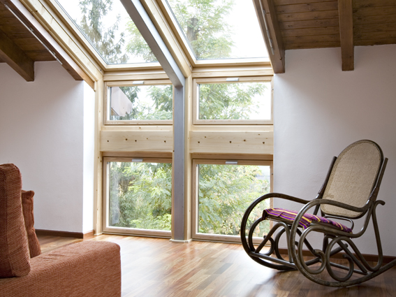 Interni illuminati dalla luce naturale